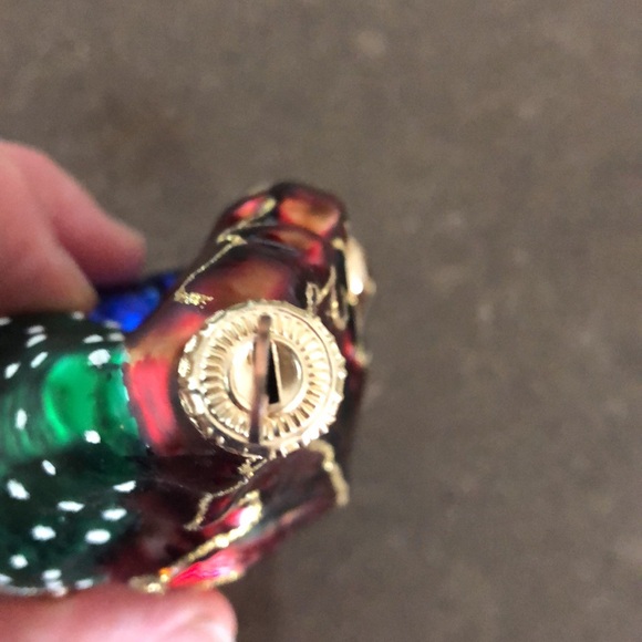 Larry Fraga hand blown Christmas ornament Fall gnome elf limited edition signed - Picture 7 of 11